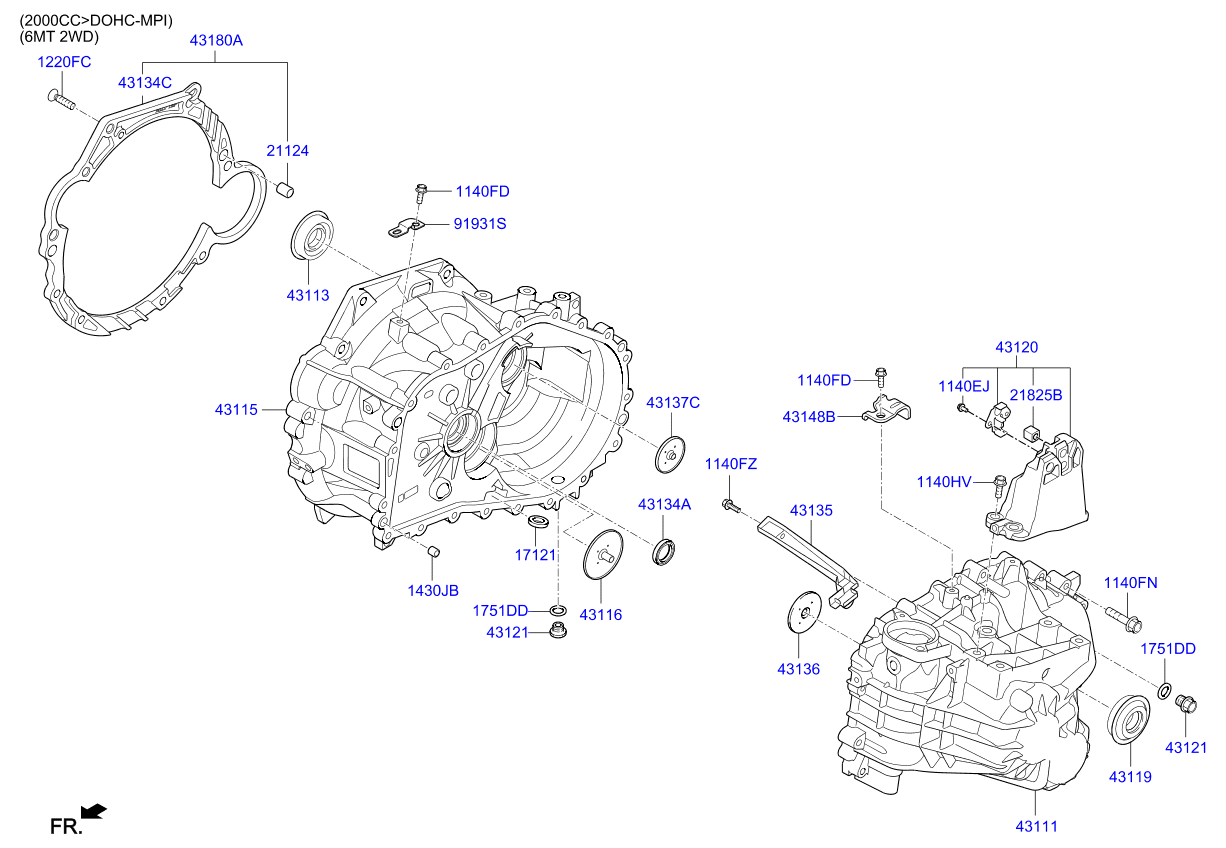 Transaxle Case