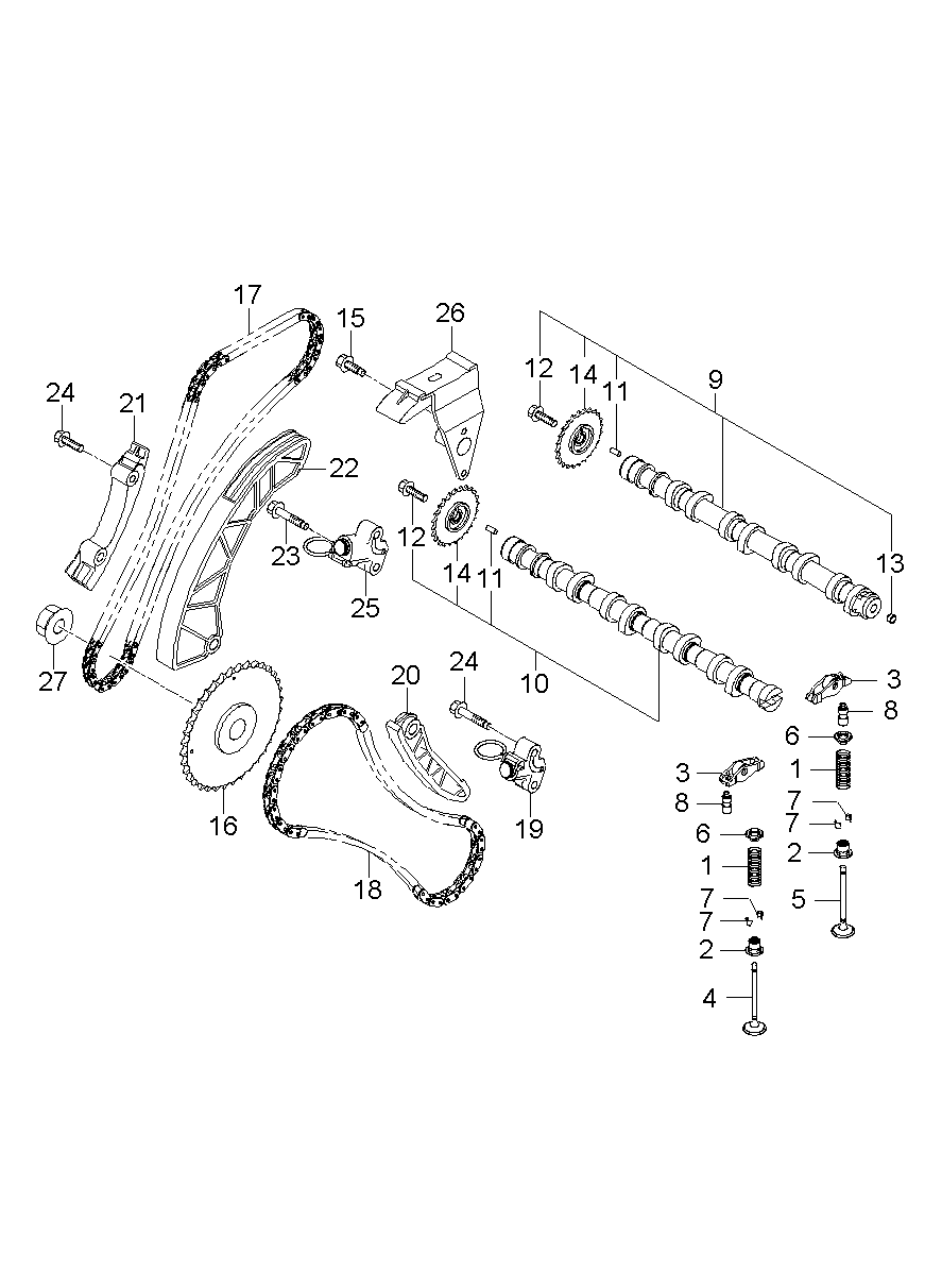 Camshaft & Valve