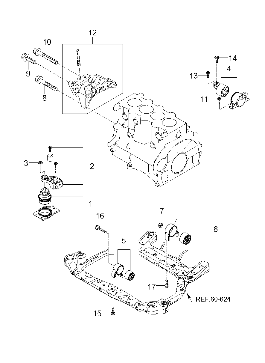 Engine Transaxle Mounting