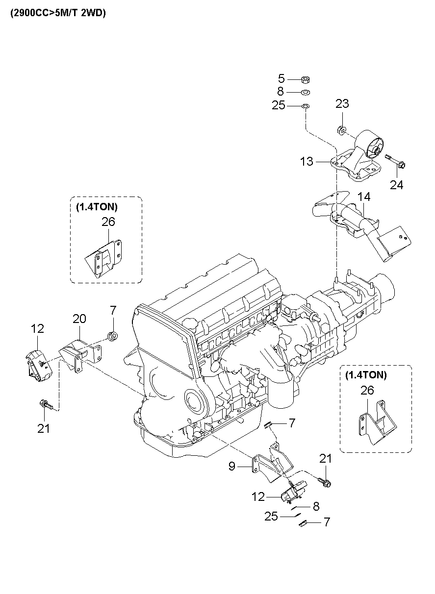 Engine Transaxle Mounting