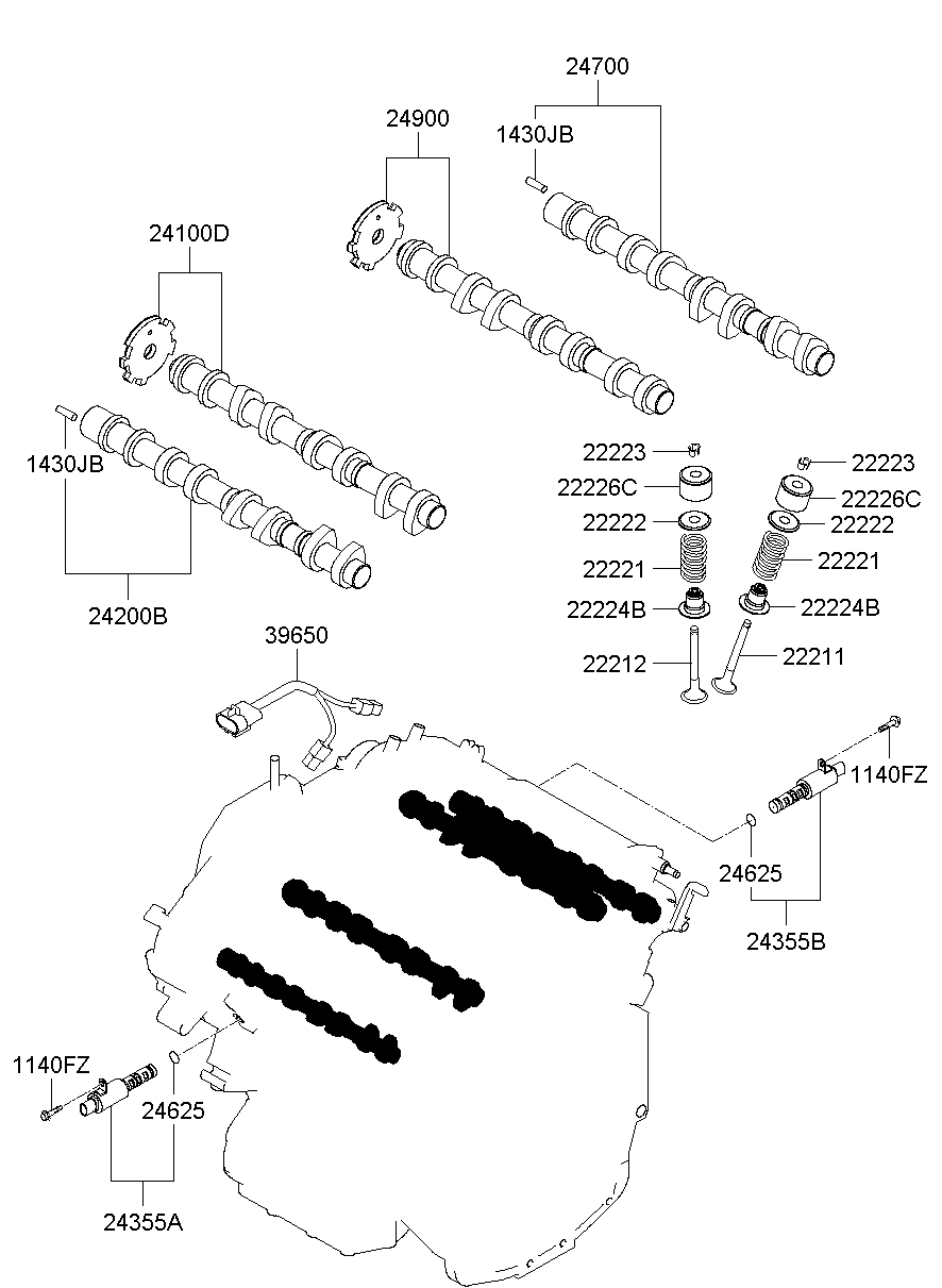 Camshaft & Valve