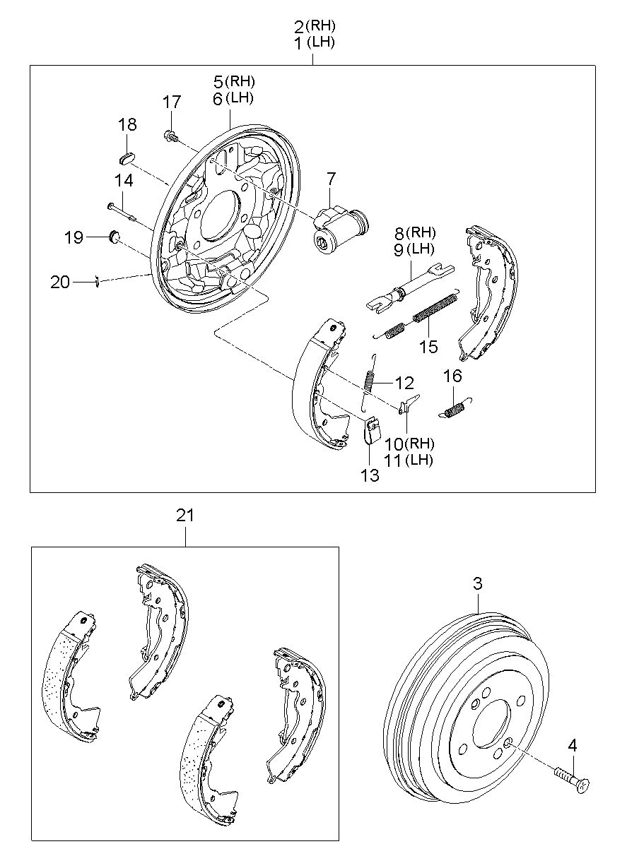 Rear Wheel Brake