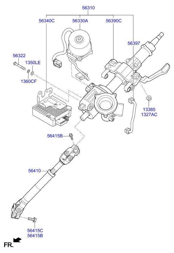 Steering Column & Shaft