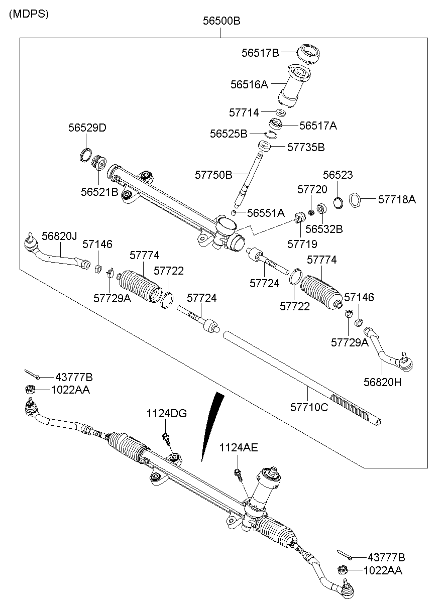 Power Steering Gear Box