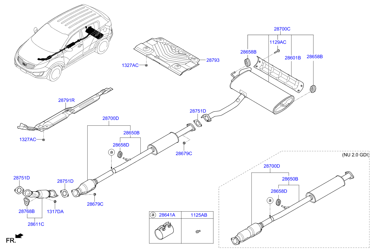 Muffler, Exhaust Pipe