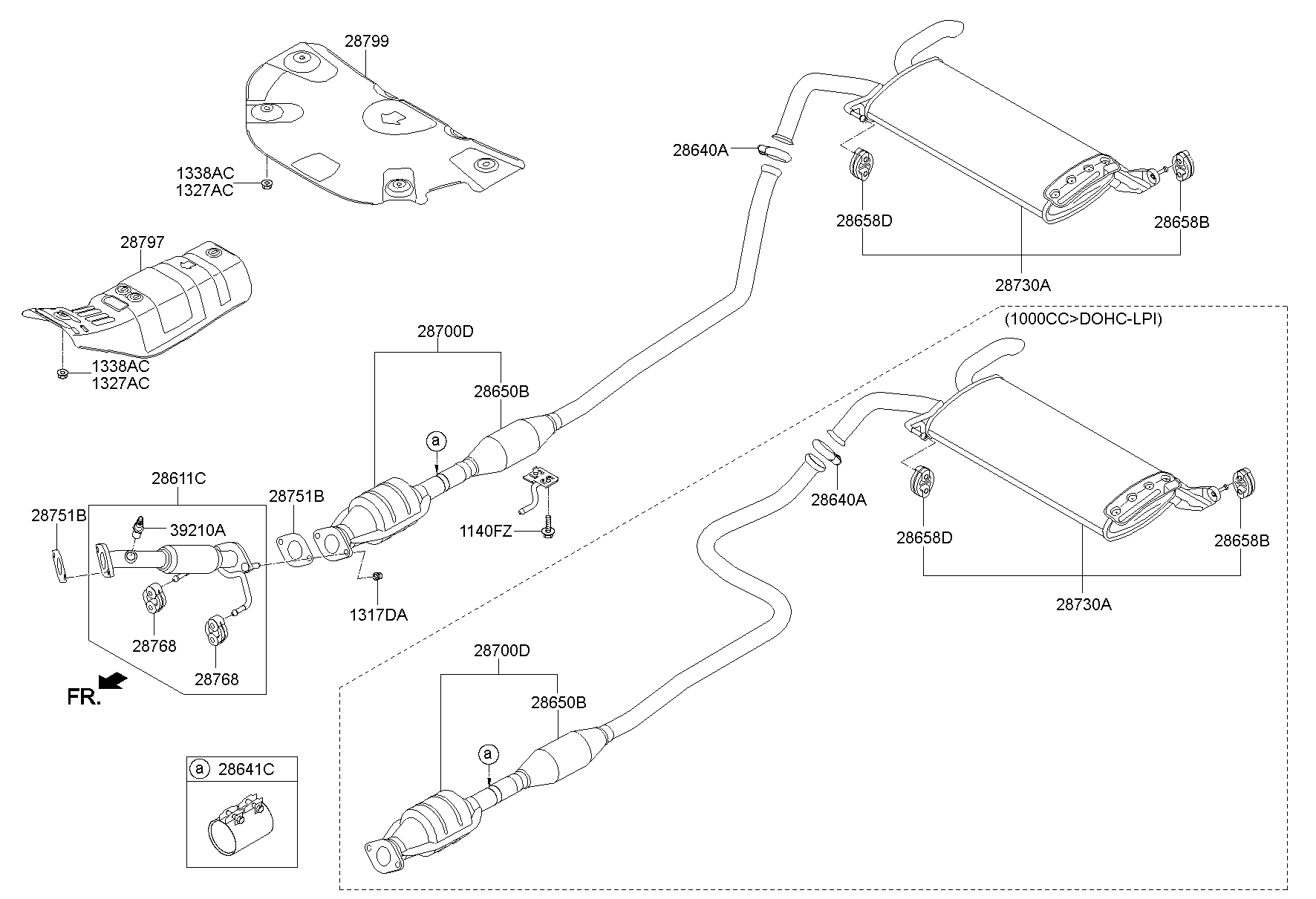 Muffler, Exhaust Pipe