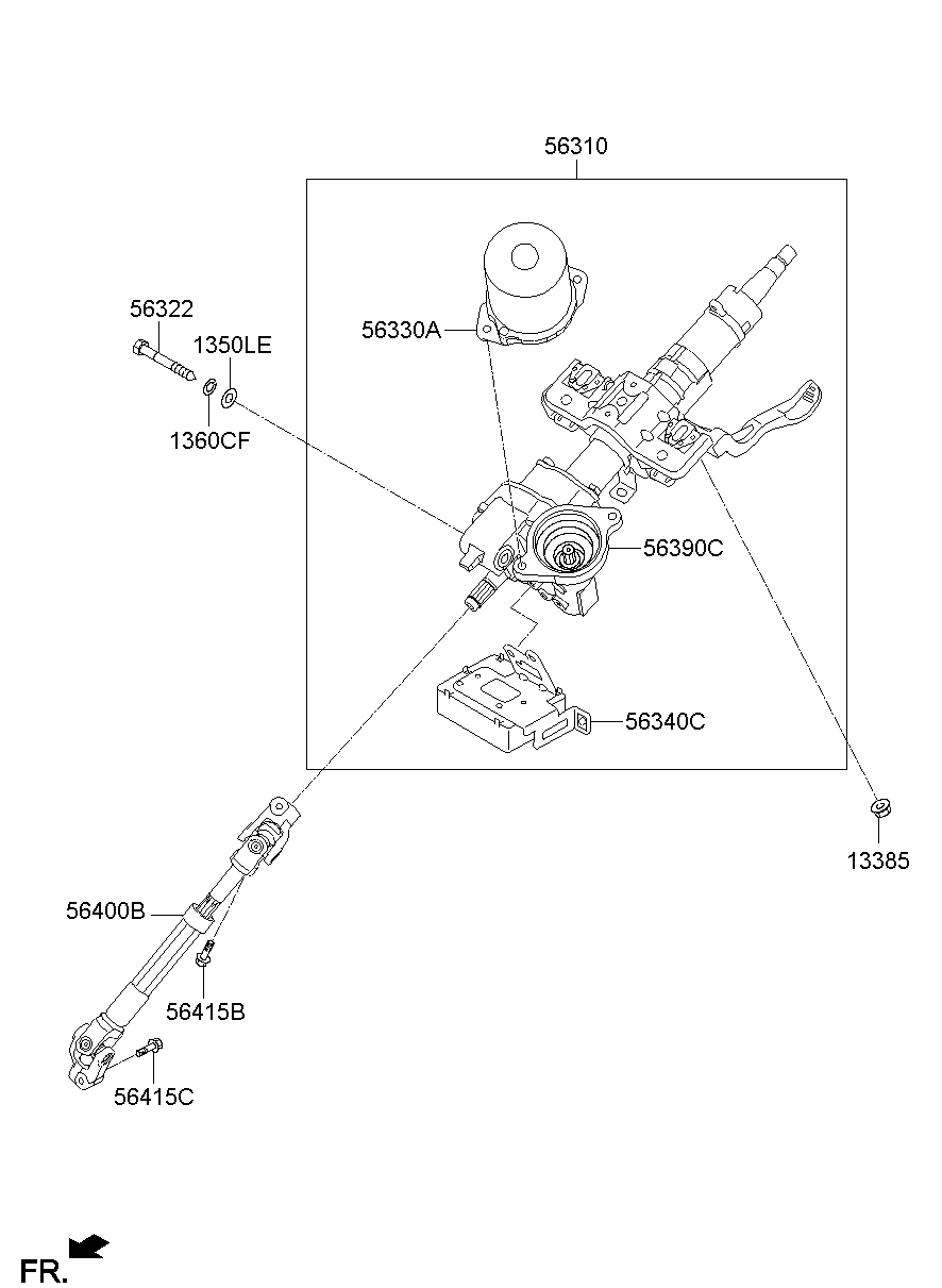 Steering Column & Shaft