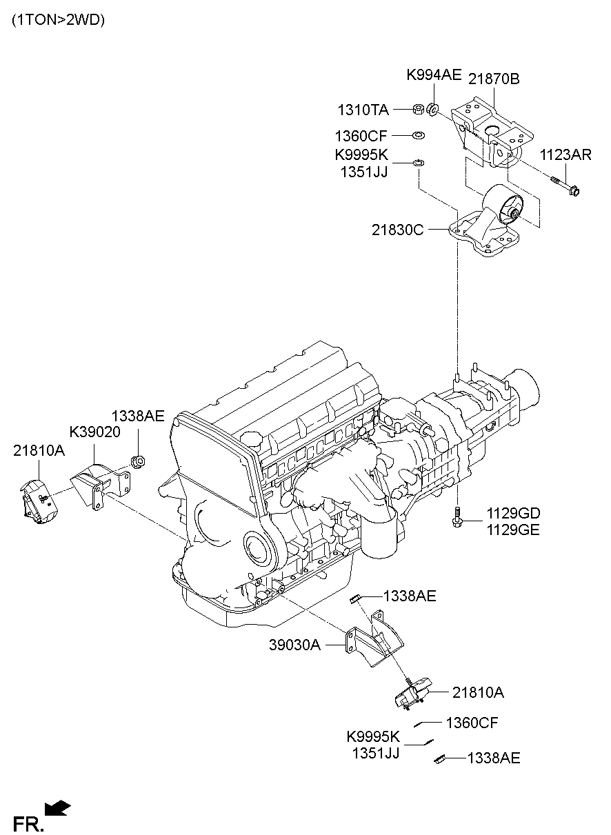 Engine Transaxle Mounting