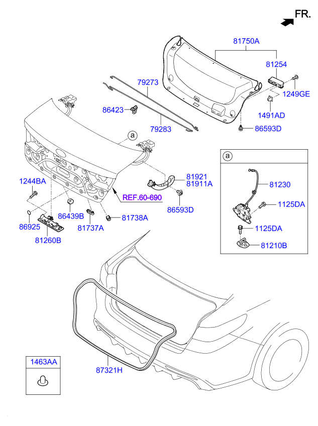 Trunk Lid Trim