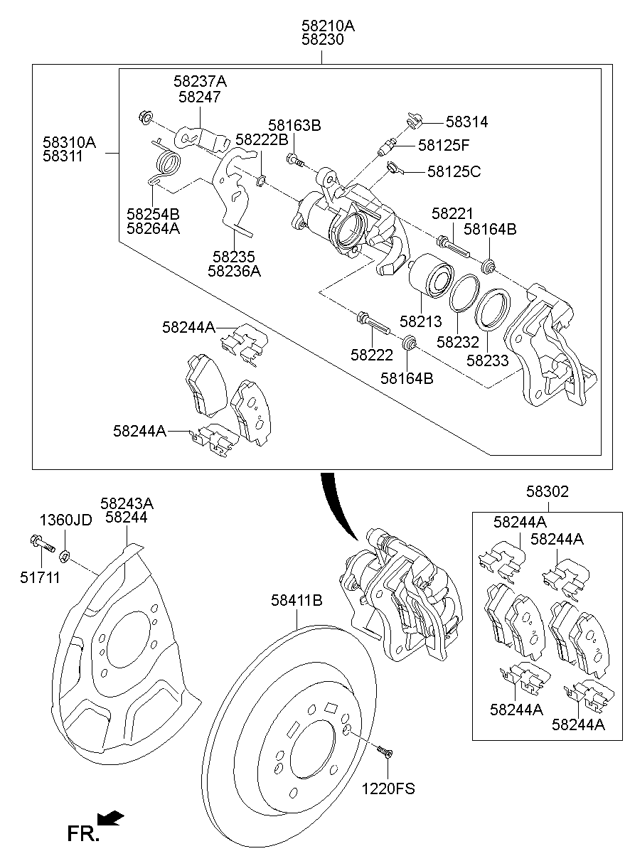 Rear Wheel Brake