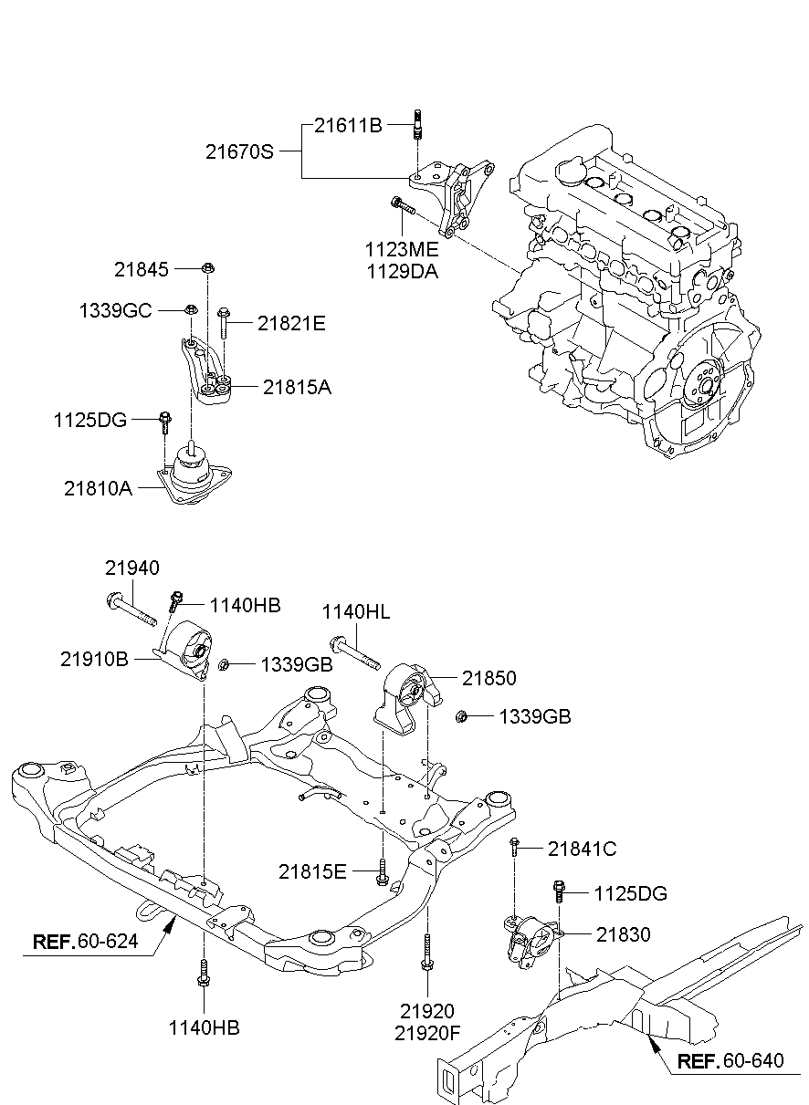 Engine Transaxle Mounting
