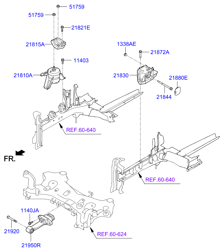 Engine Transaxle Mounting