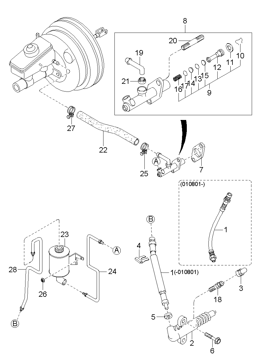 Clutch Release Master Cylinder