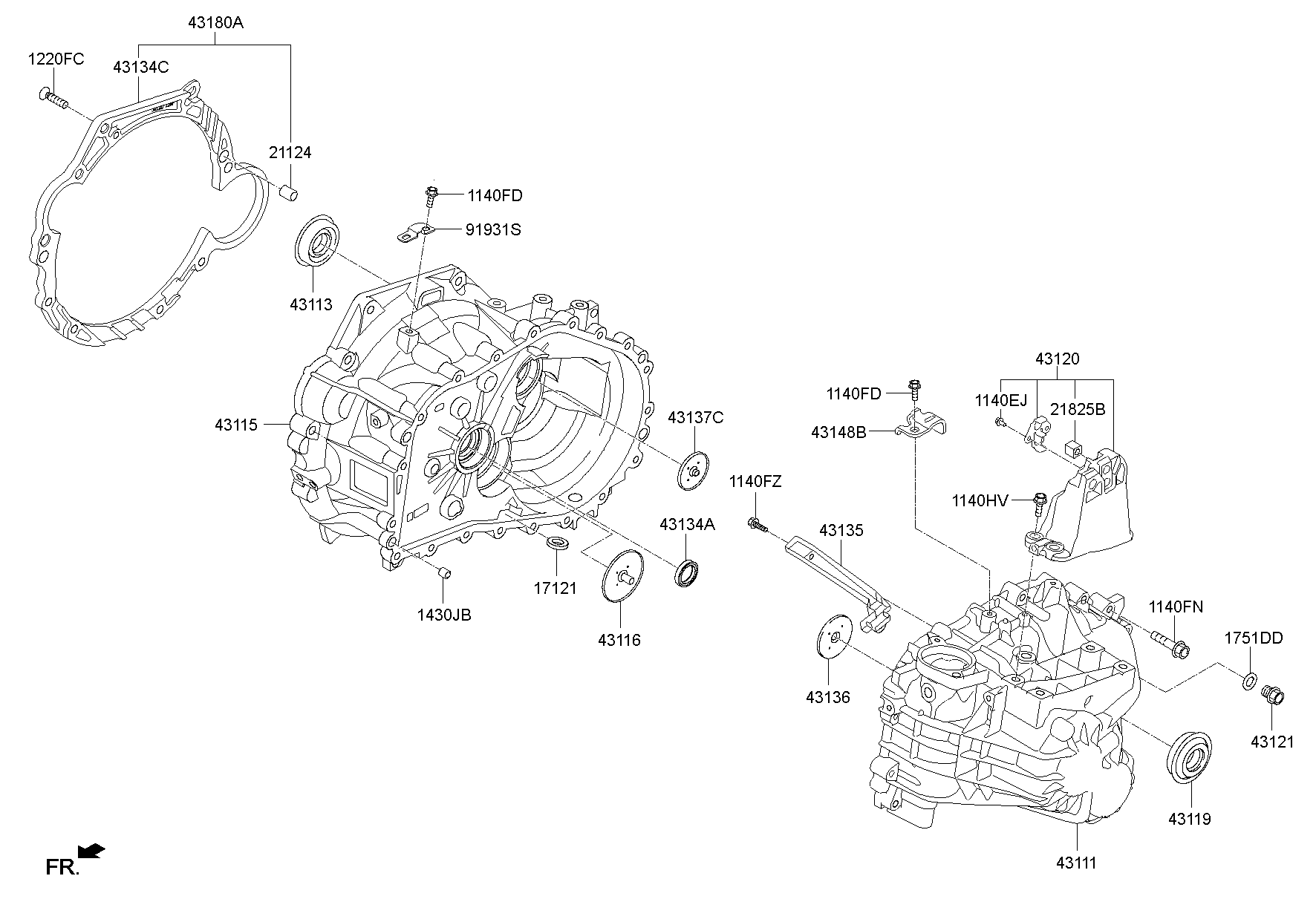 Transaxle Case