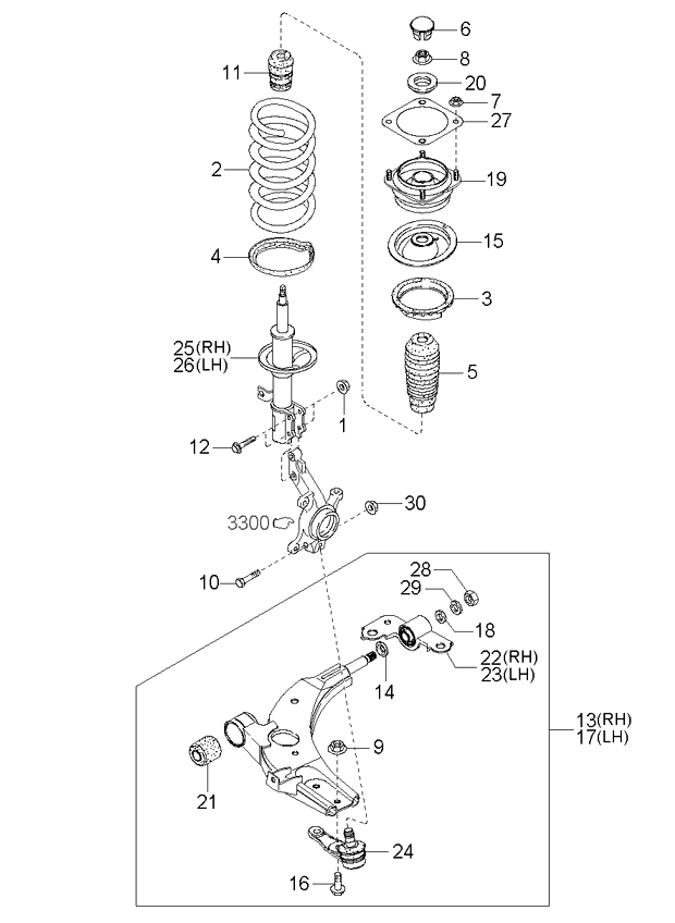 Front Suspension Mechanism