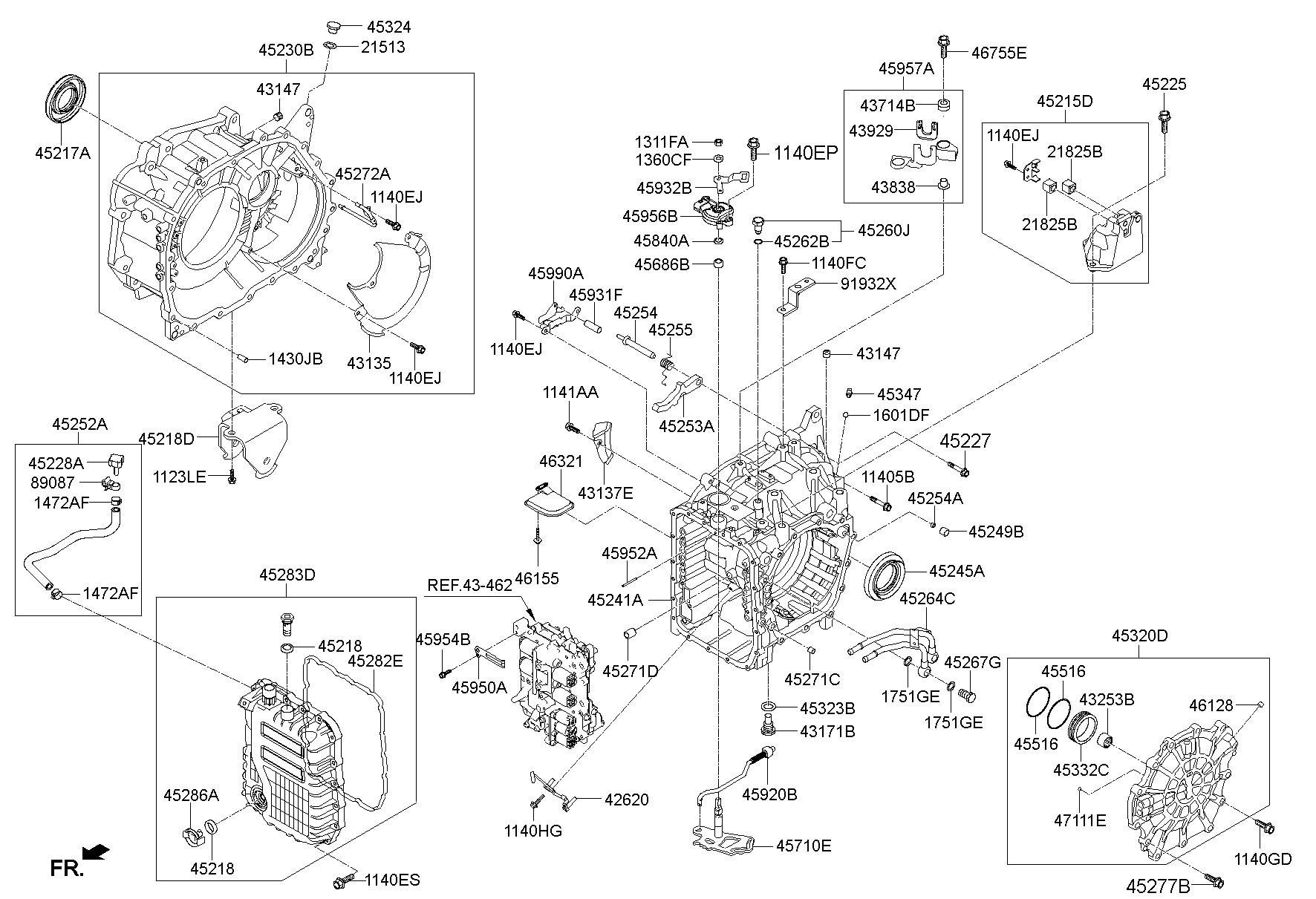 Caja de transmisión automática