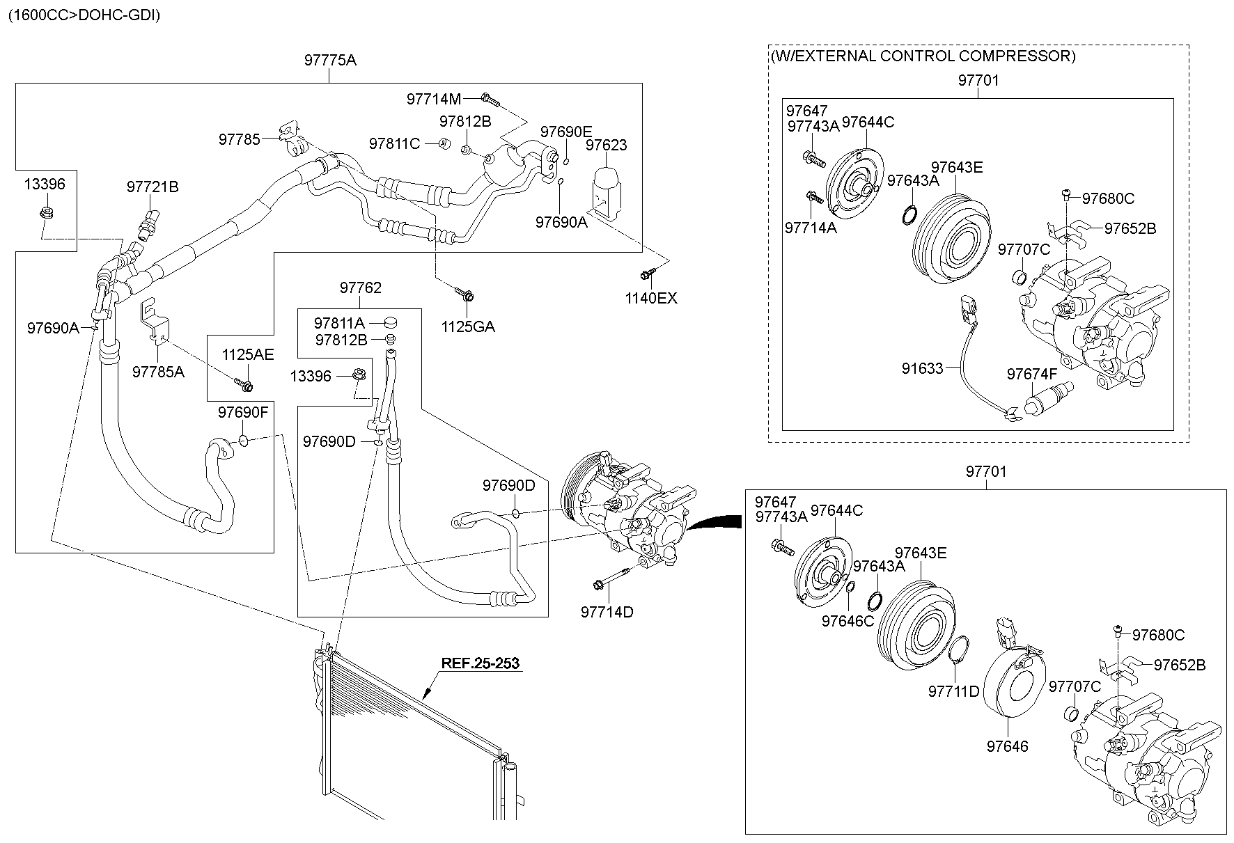 Aircon System Cooler Line