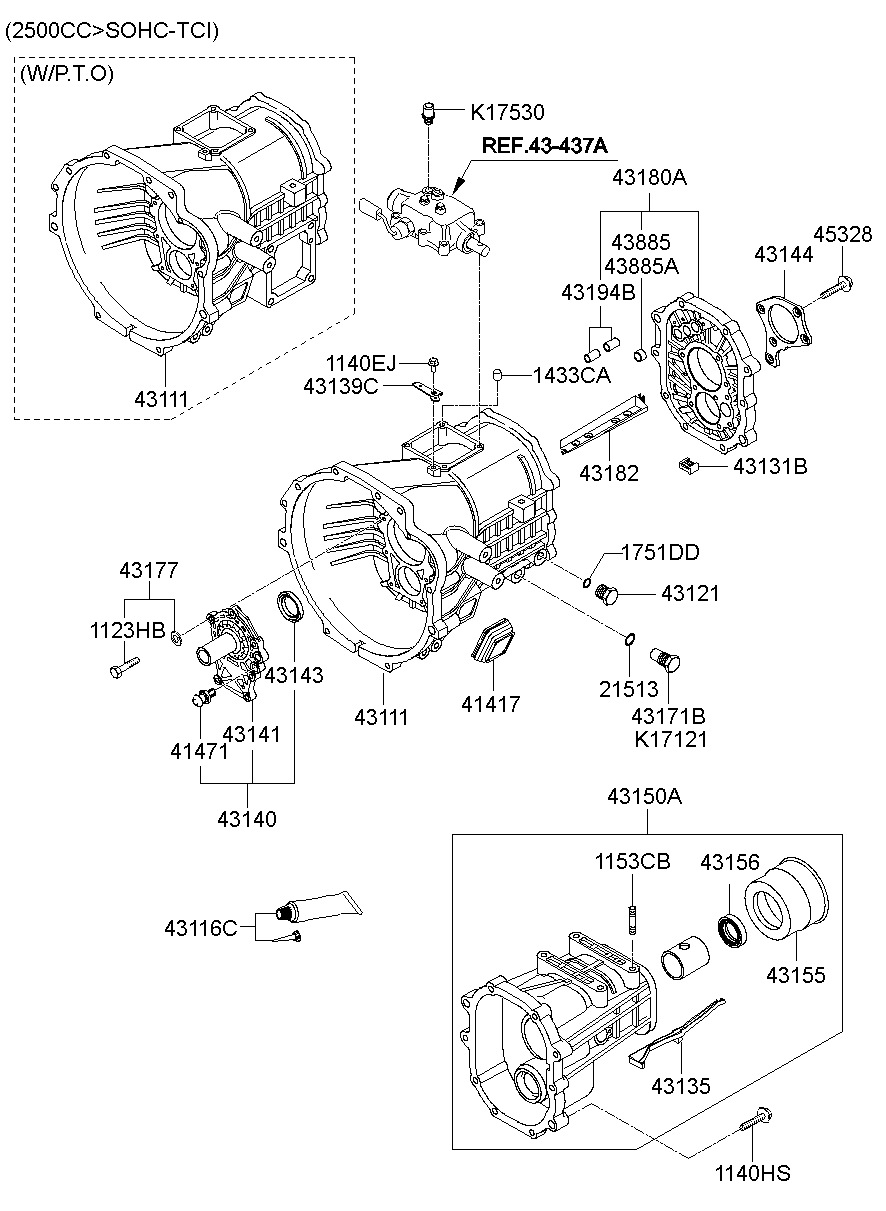 Transaxle Case