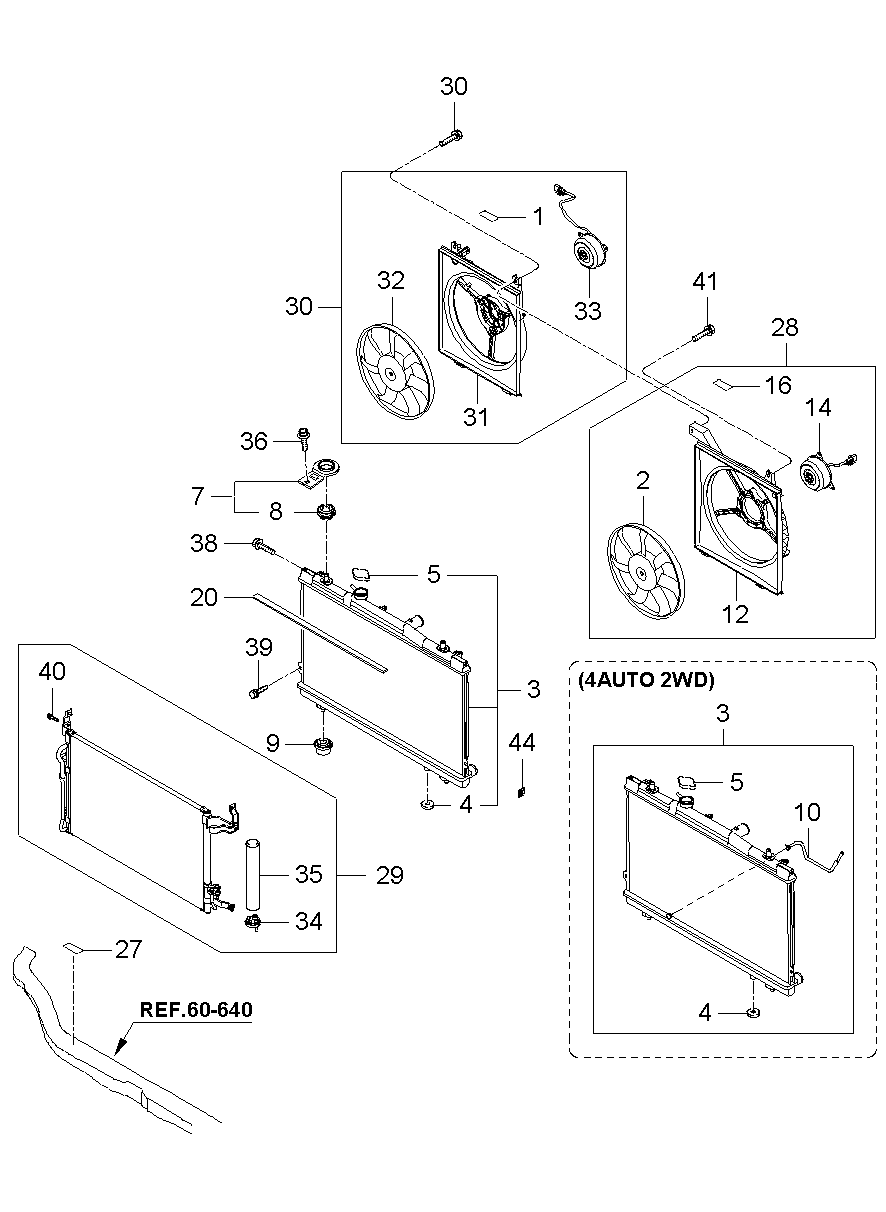 Manguera del radiador