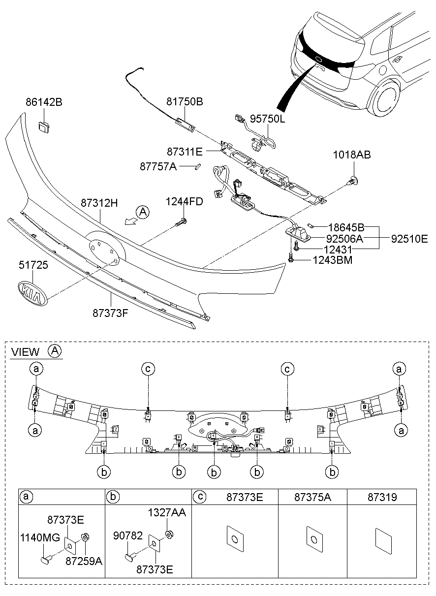 Back Panel Moulding