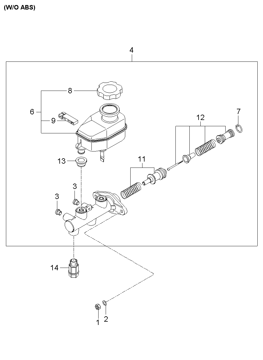 Brake Master Cylinder