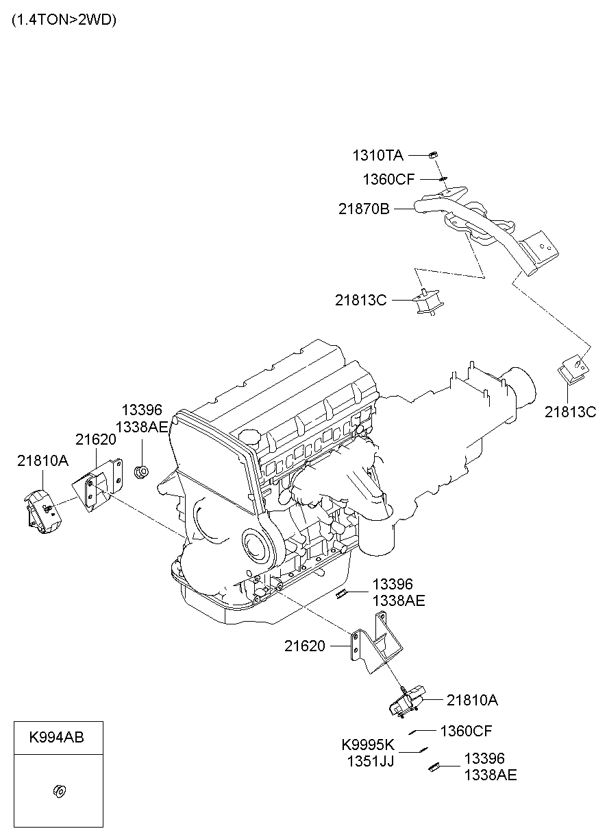 Engine Transaxle Mounting