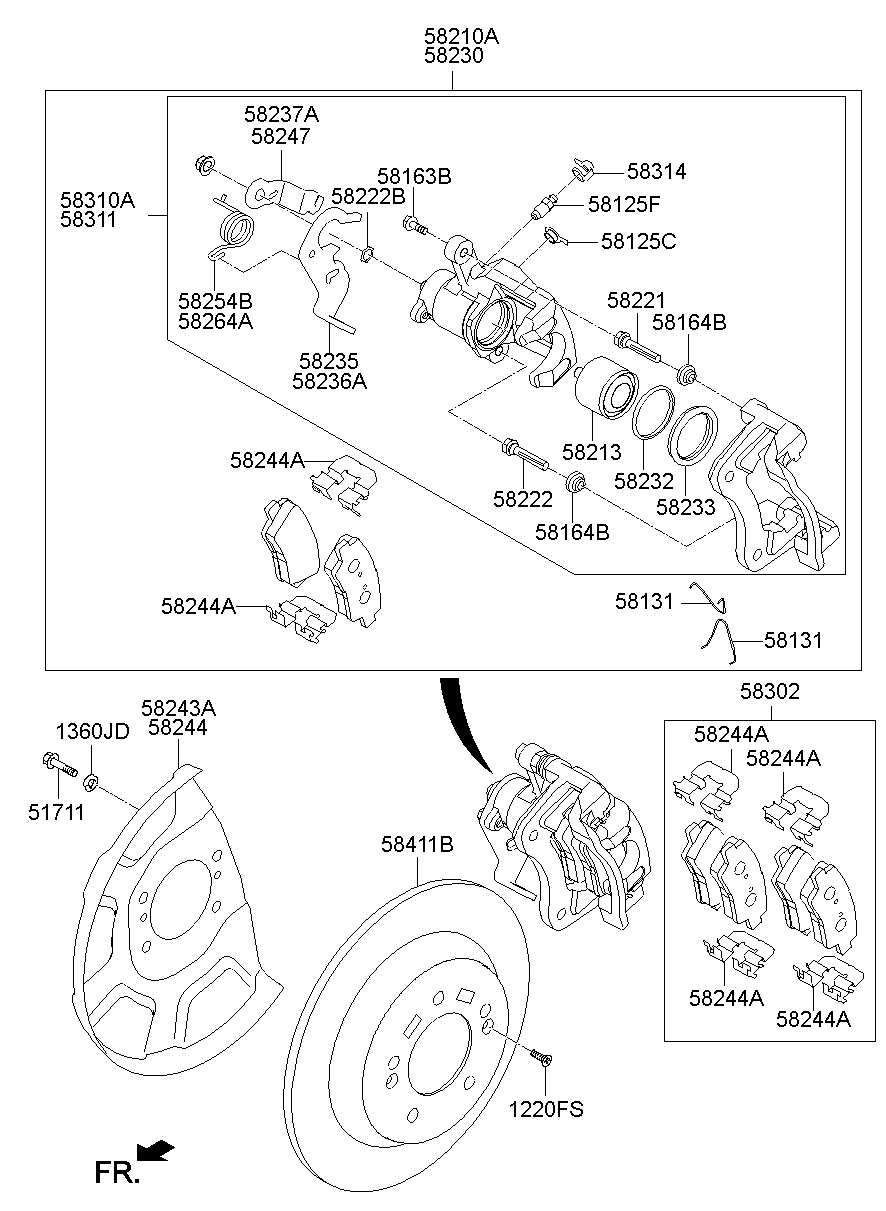 Rear Wheel Brake