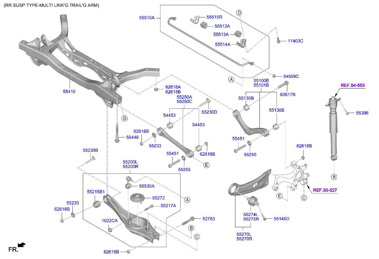 Rear Suspension Control Arm