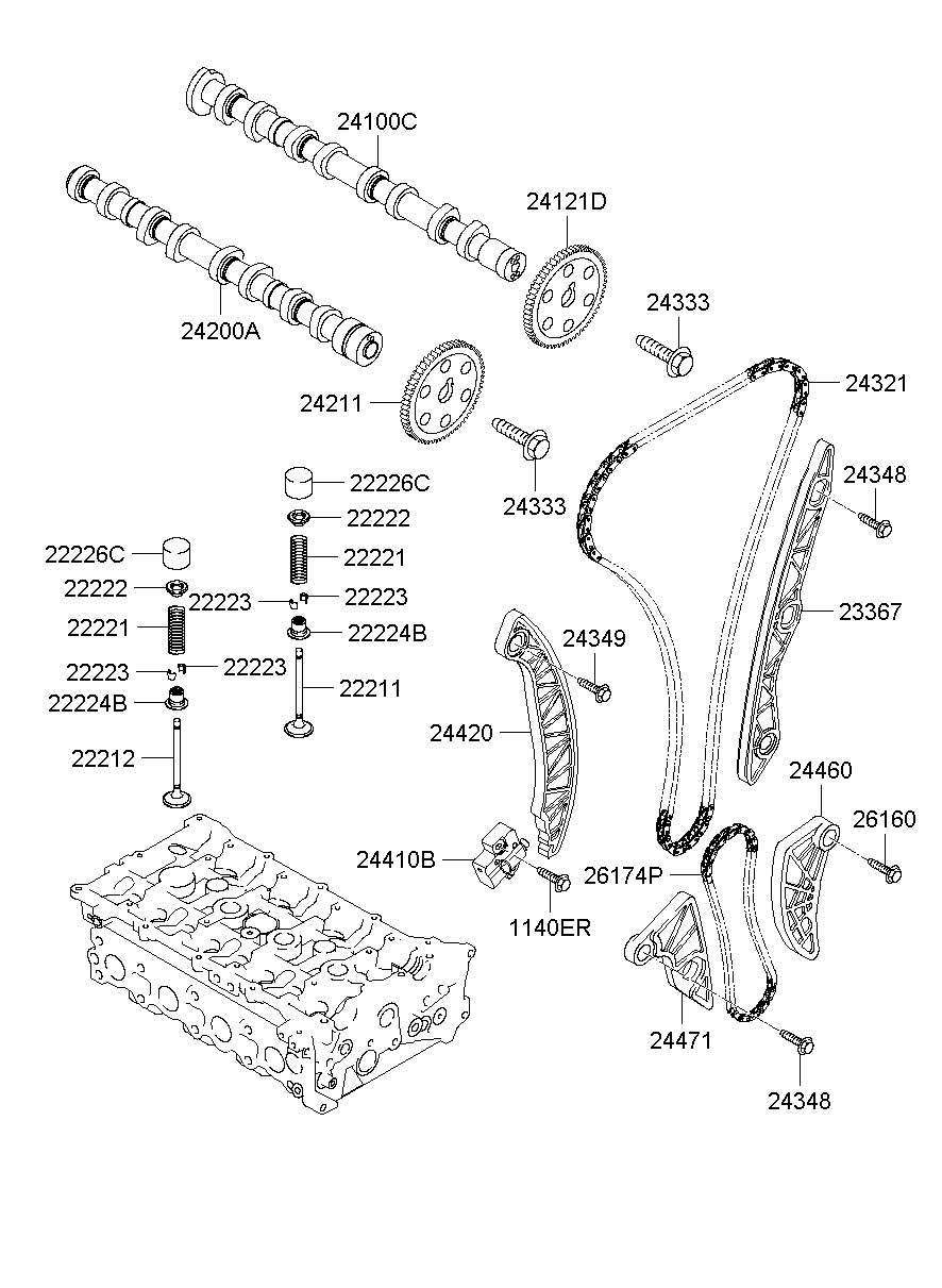 Camshaft & Valve