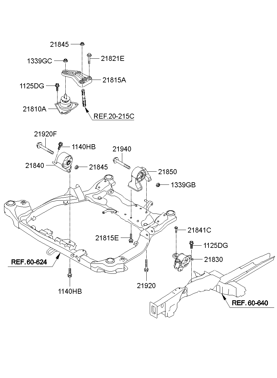 Engine Transaxle Mounting