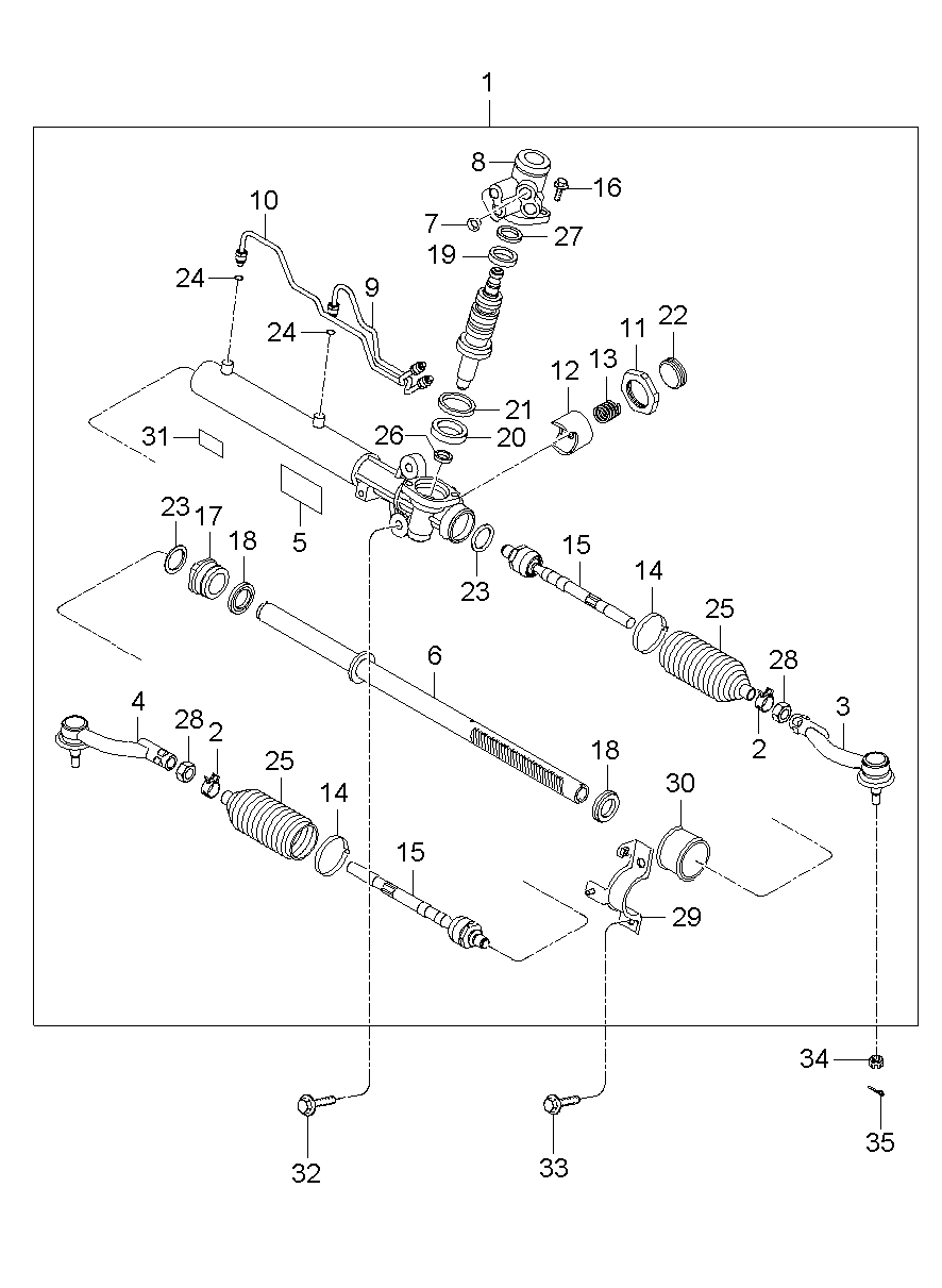 Caja de cambios de dirección asistida