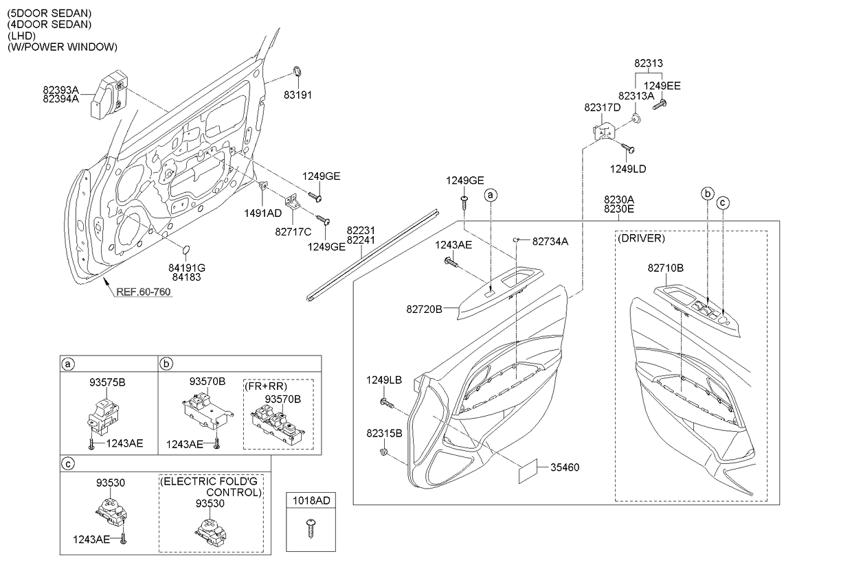 Adorno de puerta delantera