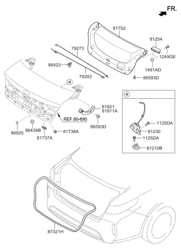 Trunk Lid Trim