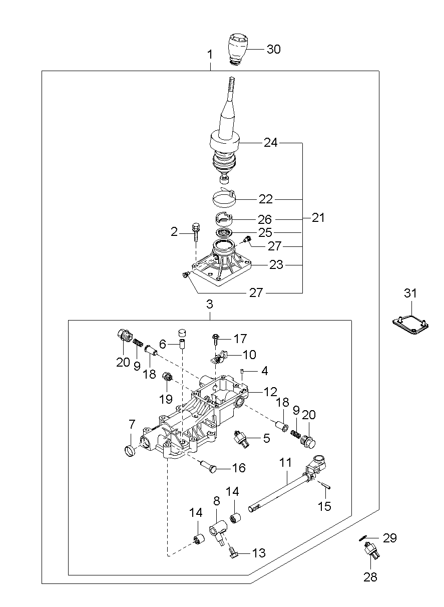 Shift Lever Control