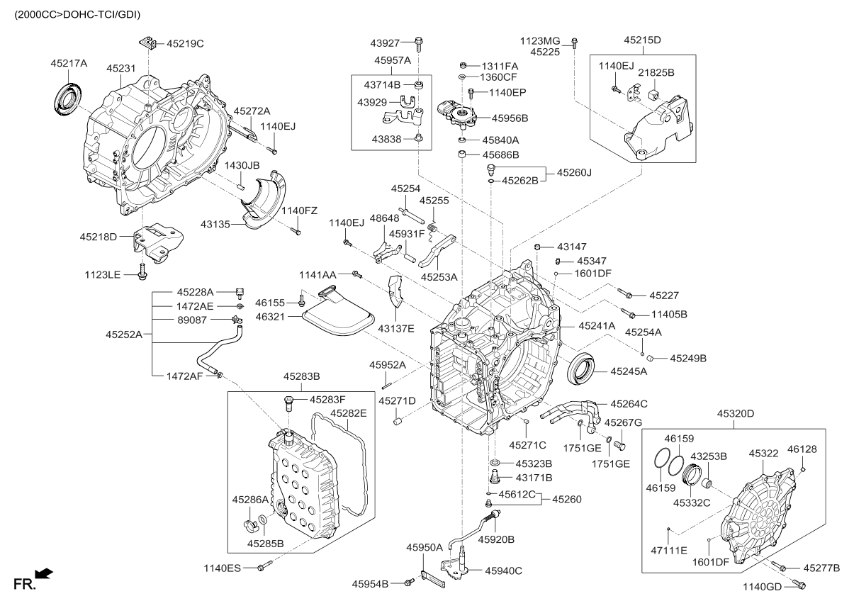 Auto Transmission Case