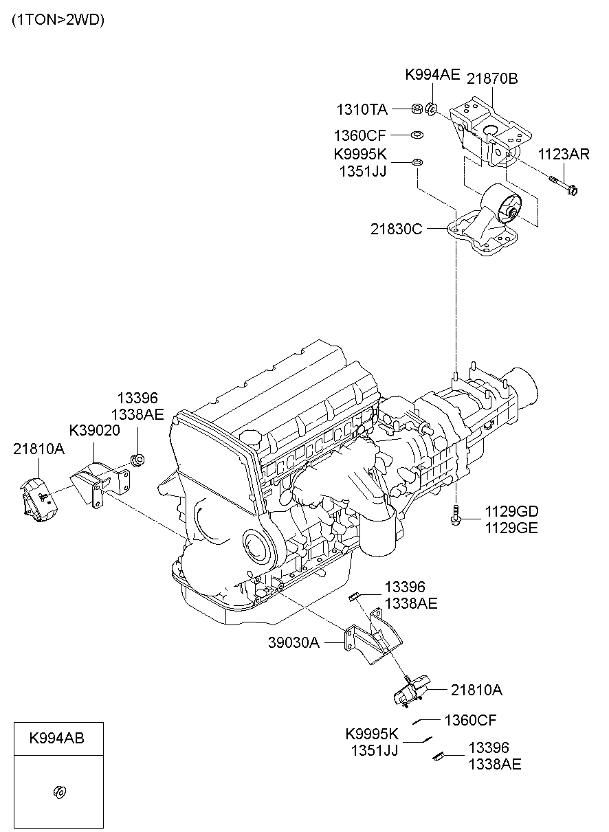 Engine Transaxle Mounting