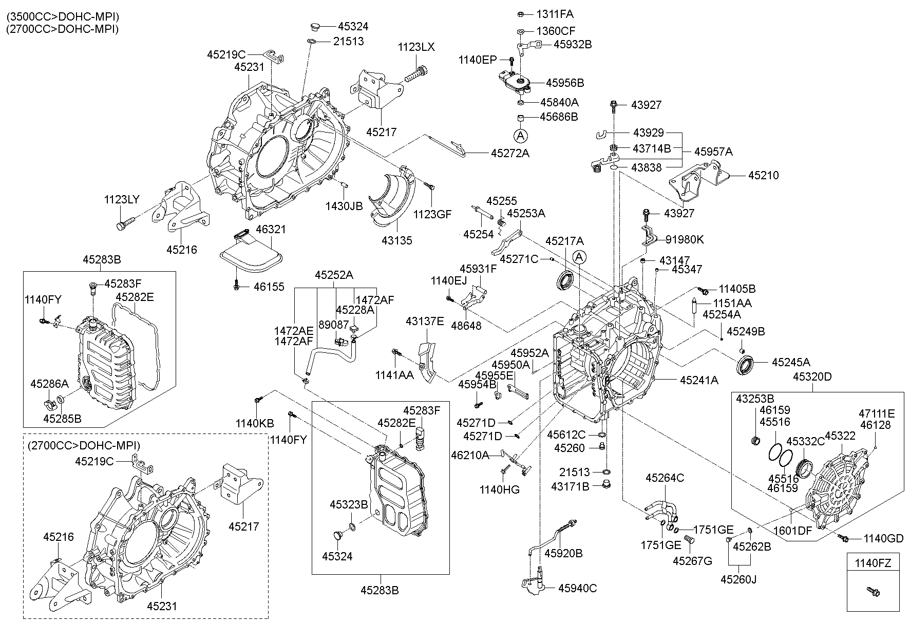 Auto Transmission Case