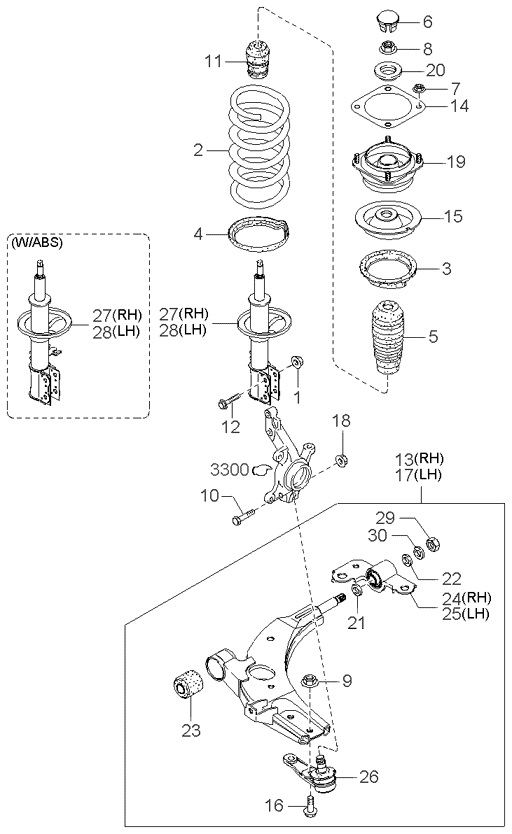 Front Suspension Mechanism