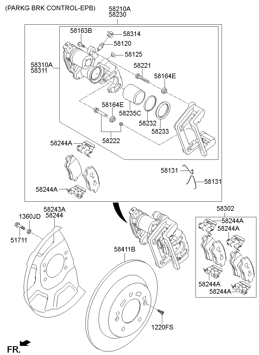 Rear Wheel Brake