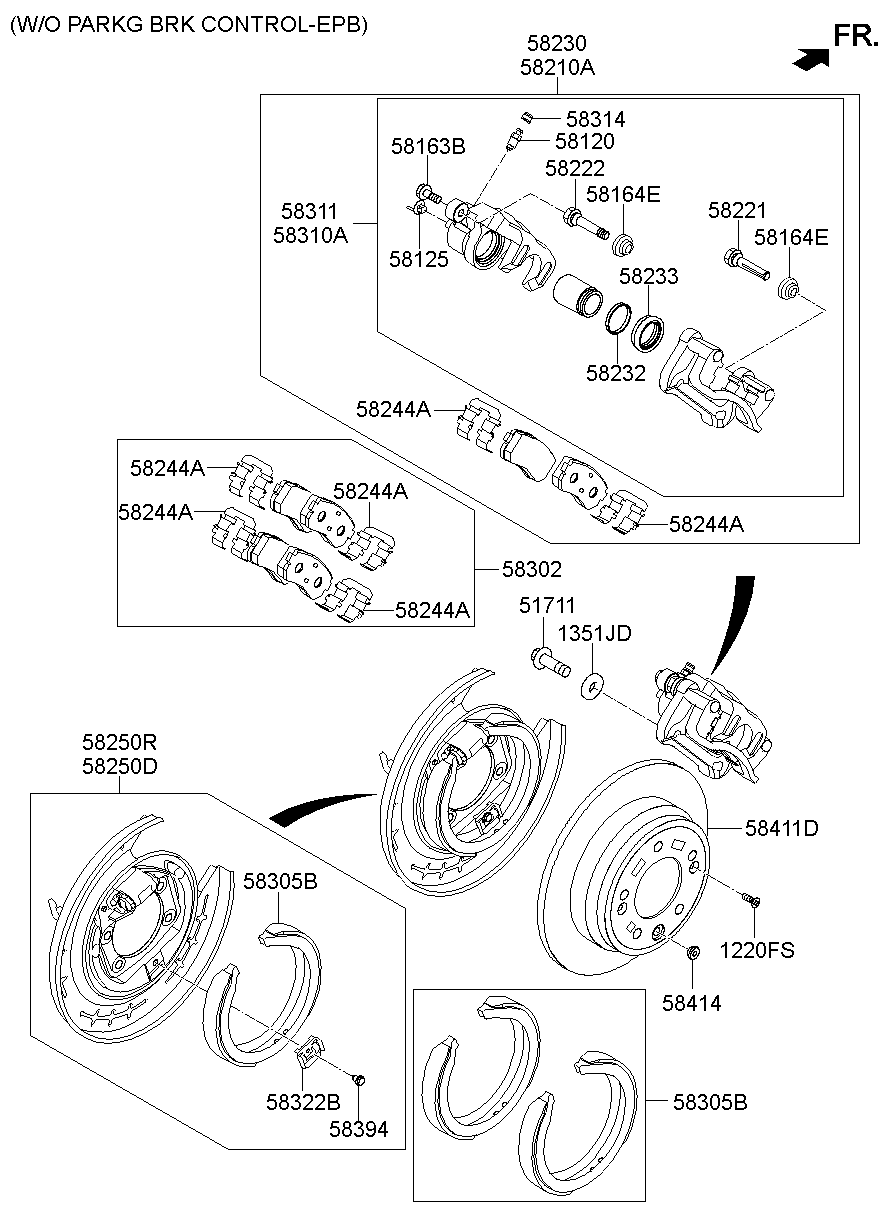 Rear Wheel Brake
