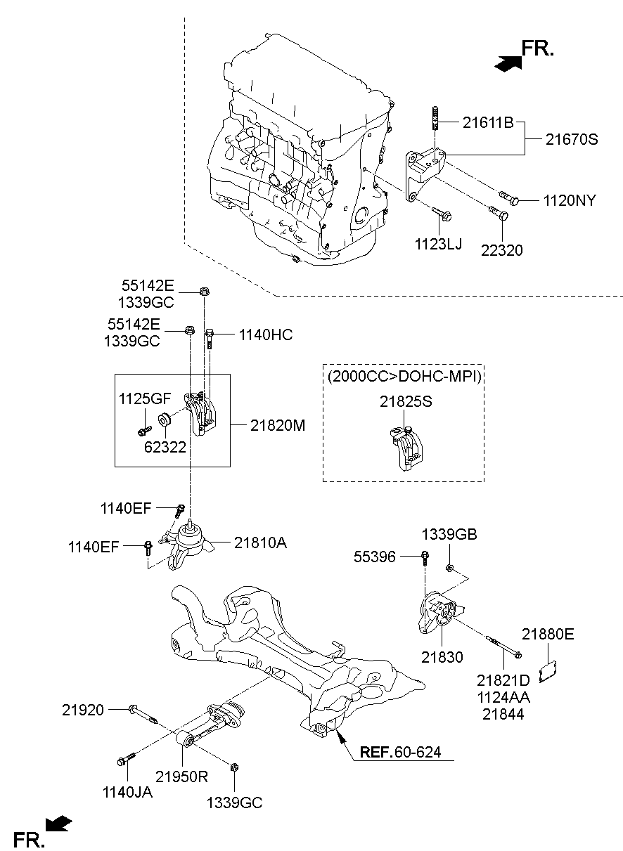 Engine Transaxle Mounting