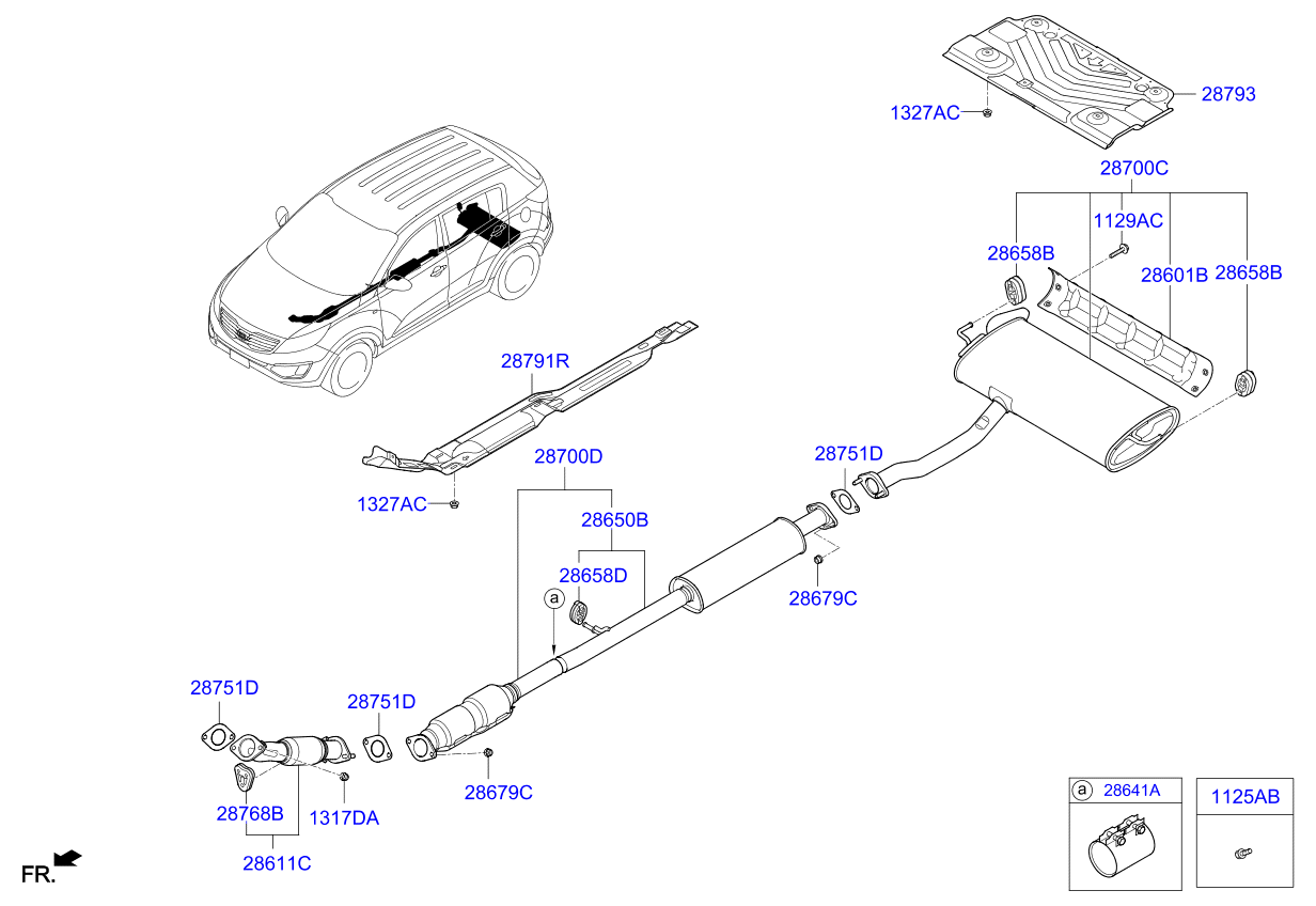 Muffler, Exhaust Pipe