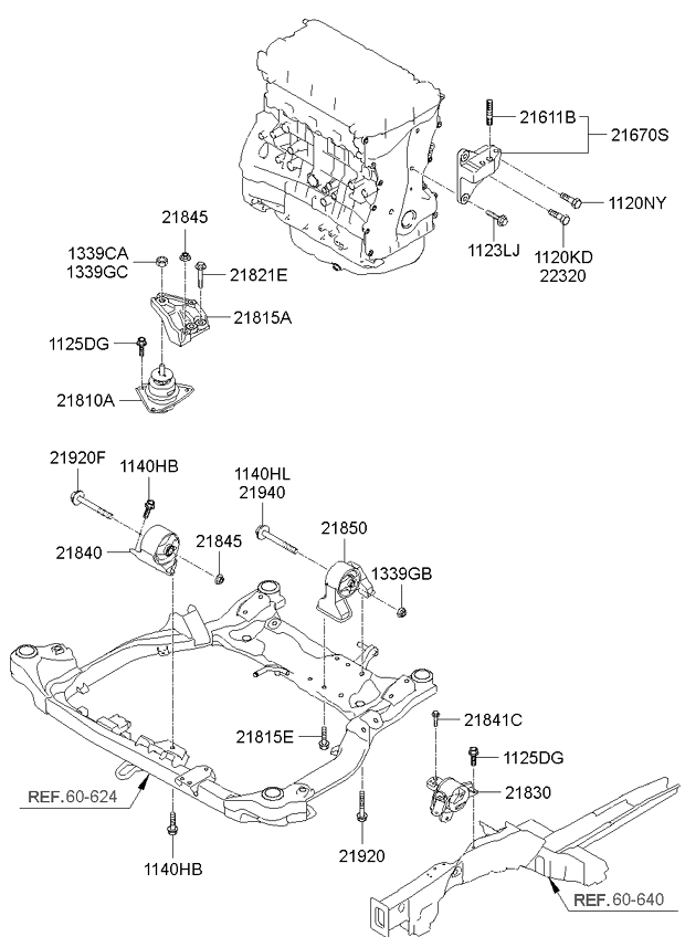 Engine Transaxle Mounting