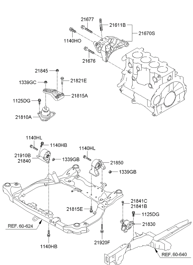 Engine Transaxle Mounting