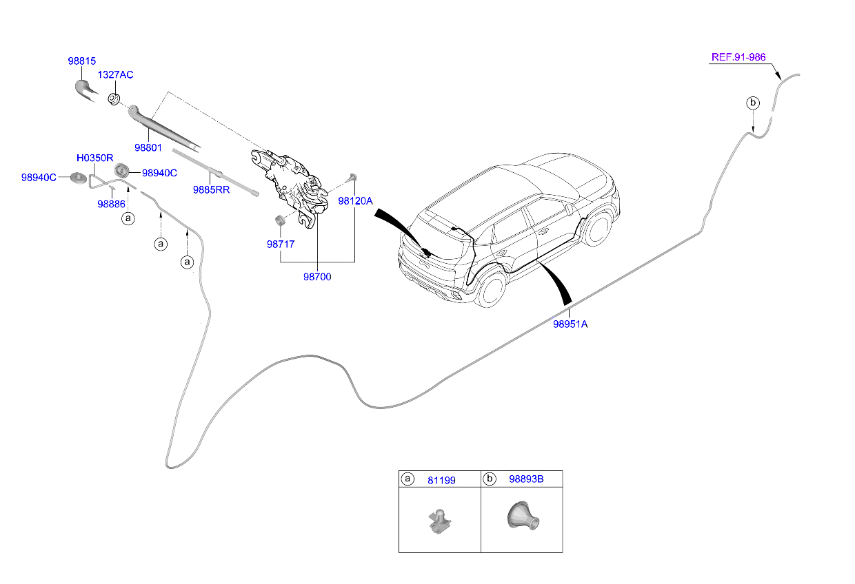 Rear Windshield Wiper