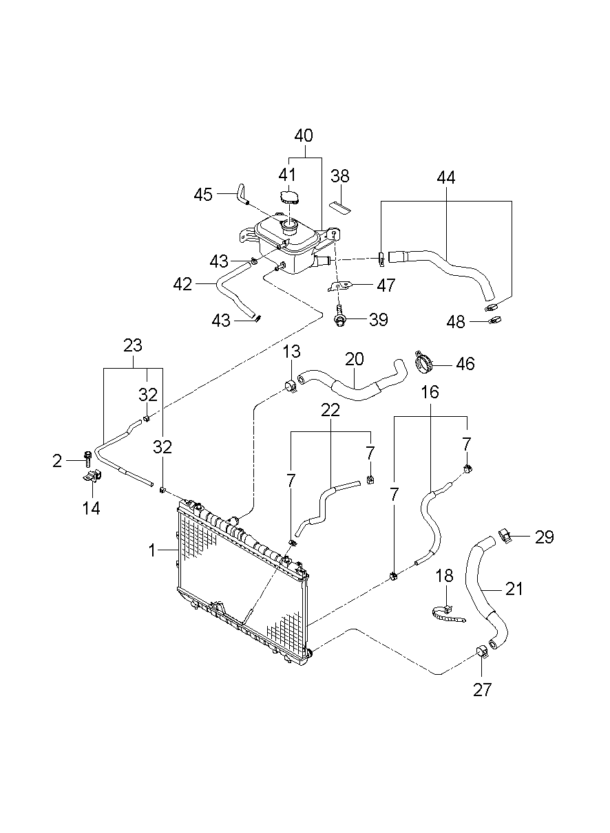 25330-3K000 Cap Assy-Radiator Kia | YoshiParts