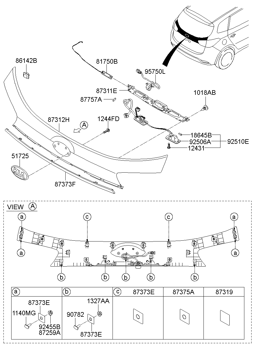 Back Panel Moulding