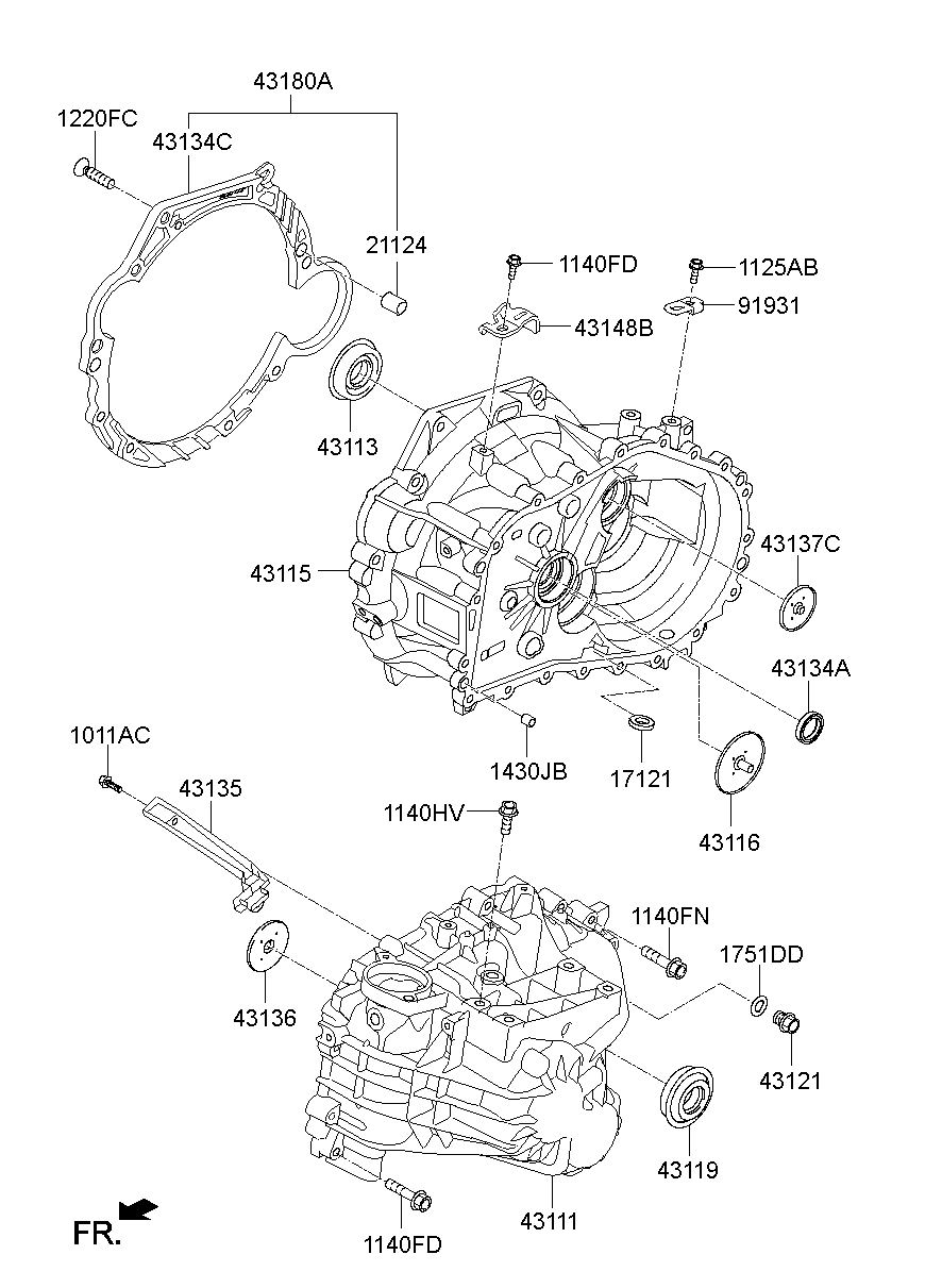 Transaxle Case