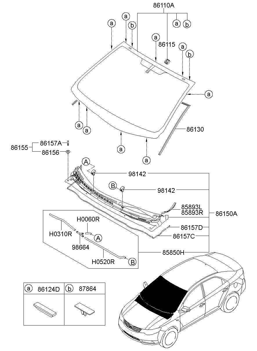 Windshield Glass