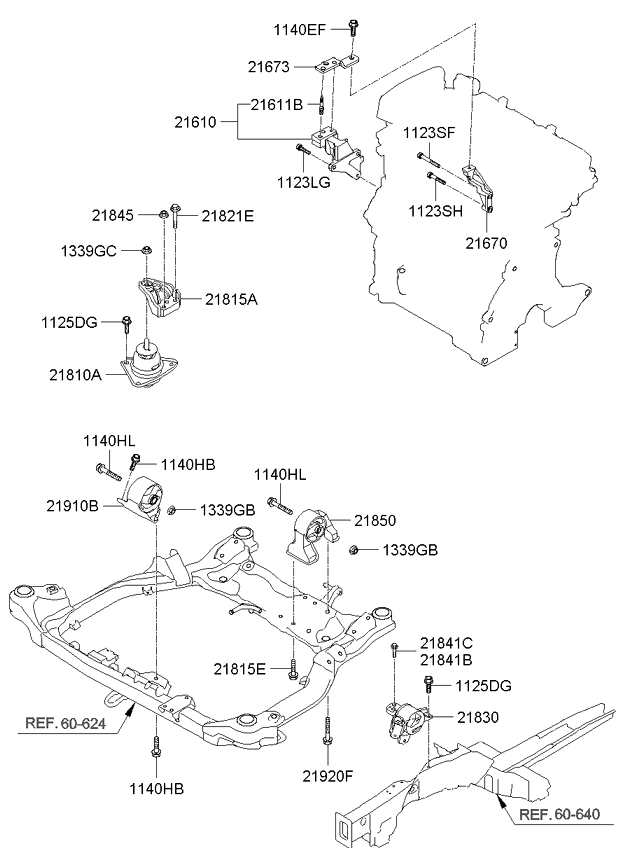 Engine Transaxle Mounting